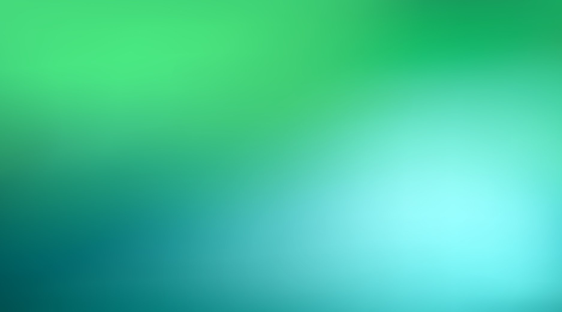 Green and Teal Gradient background